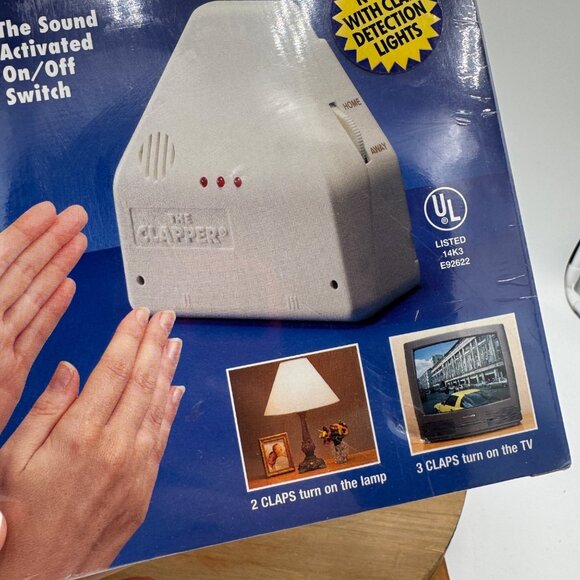 The Clapper Wireless Sound Activated On/Off Switch New sealed in wrap gift prese - Picture 4 of 11